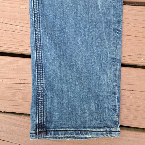 Mens Rock Revival Jeans "Pierre Biker" Black Size 40x34 - Picture 13 of 15